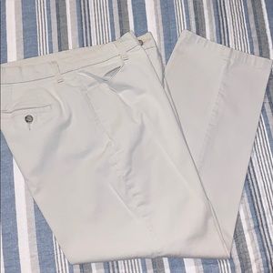 Lee at the waist khaki pants